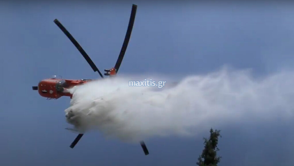 Αναζωπυρώθηκαν οι πυρκαγιές σε μεθοριακό σταθμό Ευζώνων και Καλλιρόη (Βίντεο)