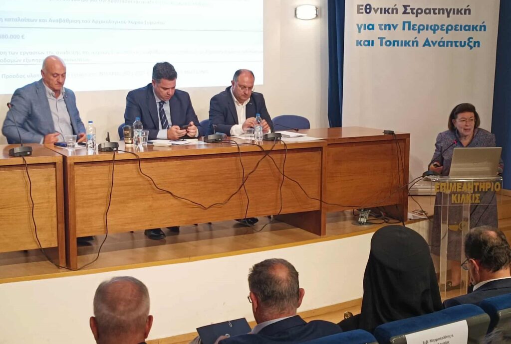 Λ.Μενδώνη: Έργα πολιτισμού στο Κιλκίς ύψους άνω των 7.000.000 ευρώ