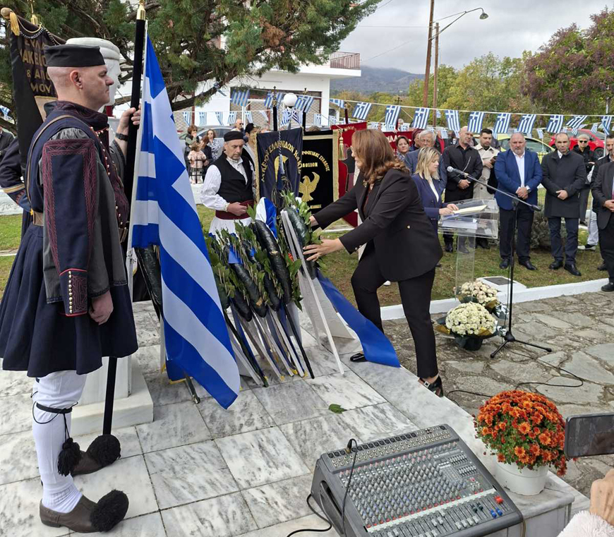 Παρουσία της ΝΙΚΗΣ στην εκδήλωση για τον Καπετάν Ράμναλη και στο μνημείο Ολοκαυτόματος των τριών Μαρτυρικών Χωριών